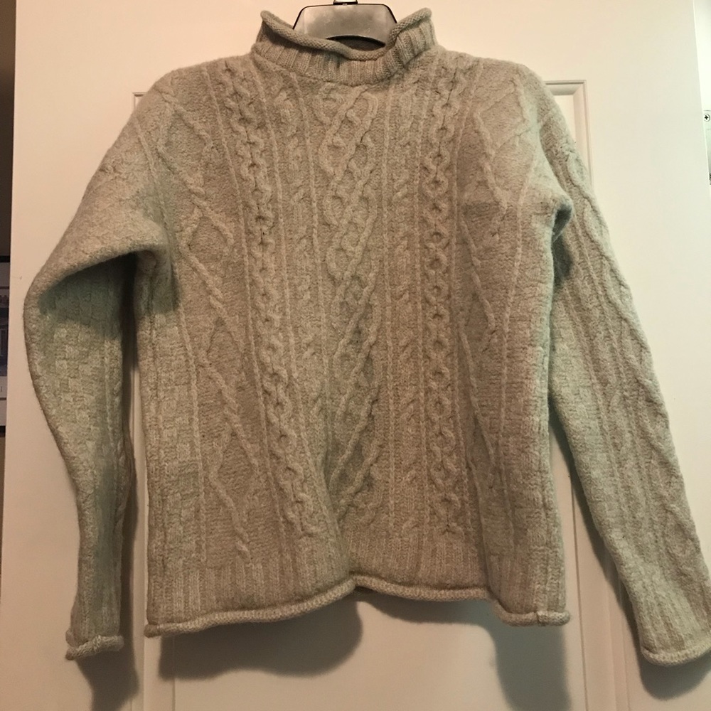 Aran Crafts Ireland 100% wool sweater